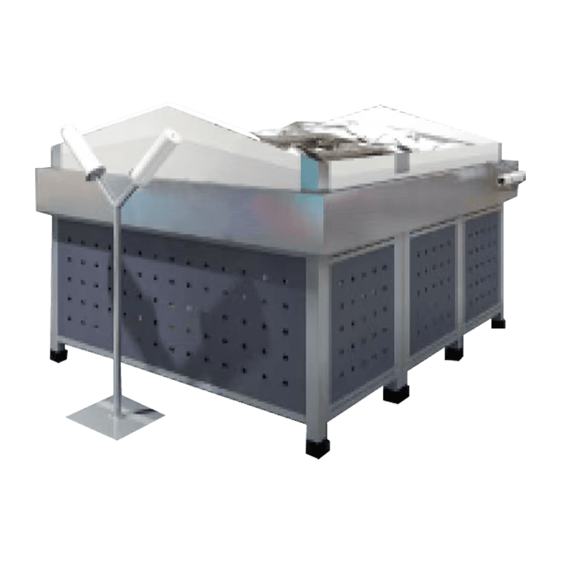 Holdbart korrosionsbestandigt Fresh Display Stand