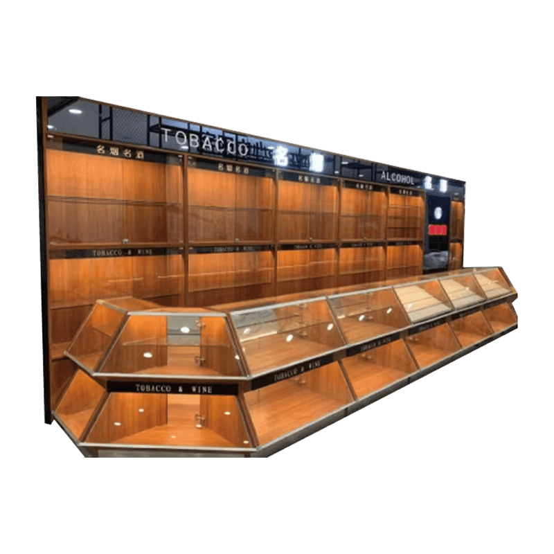 Elegant Panorama Tobaks- og Vinskab